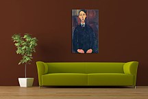 Portrait of the painter Manuel Humbert Obraz Modigliani zs17671