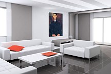 Portrait of the painter Manuel Humbert Obraz Modigliani zs17671