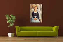 The Pretty Vegetable Vendor Obraz Modigliani zs17674