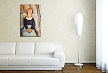 The Pretty Vegetable Vendor Obraz Modigliani zs17674