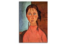 Girl with Pigtails Obraz zs17683