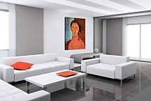 Girl with Pigtails Obraz zs17683