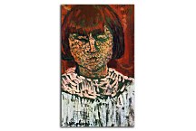 Portrait of George Ortiz Obraz Modigliani  zs17686