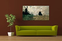 Claude Monet - A Windmill near Zaandam - Obraz zs17699