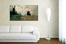 Claude Monet - A Windmill near Zaandam - Obraz zs17699