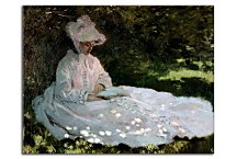 Claude Monet - A Woman Reading obraz zs17700