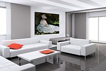 Claude Monet - A Woman Reading obraz zs17700