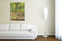 The Japanese Bridge Obraz Monet zs17714