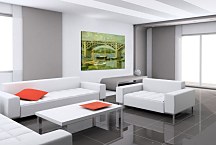 The Bridge over the Seine Reprodukcia Claude Monet zs17715