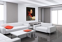 Camille with a Small Dog Reprodukcia Claude Monet zs17716