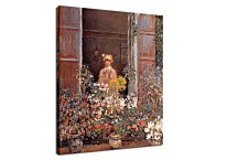 Camille Monet at the Window Obraz zs17719