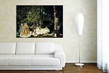 Lunch on the Grass Reprodukcia Claude Monet zs17723