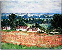 Poppy Field at Giverny Obraz Monet  zs17724