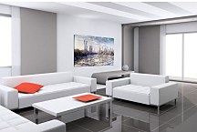 Floating Ice Near Vetheuil Reprodukcia Claude Monet zs17725