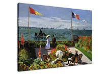 Reprodukcia Claude Monet - Garden at Sainte-Adresse zs17728