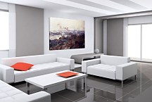 Reprodukcia Claude Monet - General View Of Rouen From St.Catherines Bank zs17731