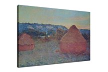 Obraz Claude Monet - Grainstacks at the End of the Day, Autumn zs17734