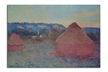 Obraz Claude Monet - Grainstacks at the End of the Day, Autumn zs17734