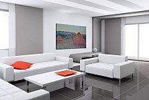 Obraz Claude Monet - Grainstacks at the End of the Day, Autumn zs17734