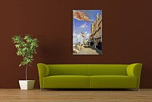 Obraz Claude Monet - The Hotel des Roches Noires at Trouville zs17737