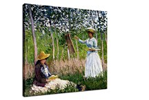 Obraz Claude Monet - In The Woods At Giverny Blanche Hoschede zs17740