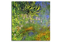 Obraz Claude Monet - Iris at the Sea-Rose Pond zs17741