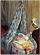 Obraz Claude Monet - Jean Monet in the Craddle zs17742