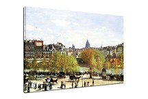Wharf of Louvre, Paris Obraz Claude Monet - zs17753