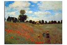 Wild Poppies, near Argenteuil Obraz Claude Monet - zs17757