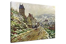The Road in Vetheuil in Winter Obraz Claude Monet - zs17759