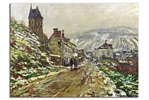 The Road in Vetheuil in Winter Obraz Claude Monet - zs17759