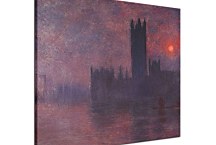 Houses of Parliament, London, Sun Breaking Through Obraz Claude Monet - zs17760