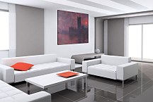 Houses of Parliament, London, Sun Breaking Through Obraz Claude Monet - zs17760