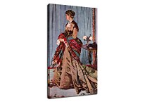 Portrait of Madame Gaudibert  Obraz Claude Monet - zs17762