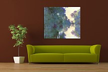 Morning on the Seine near Giverny Obraz Claude Monet - zs17766