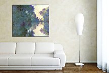 Morning on the Seine near Giverny Obraz Claude Monet - zs17766