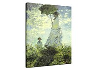 Obraz Claude Monet - The Promenade, Woman with a Parasol zs17770