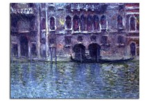 Palazzo da Mula at Venice Obraz Claude Monet - zs17771