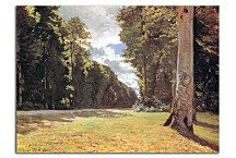 The Pave de Chailly in the Fontainbleau Forest Obraz Claude Monet - zs17772