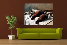 Pheasants And Plovers Obraz Claude Monet - zs17773