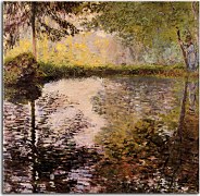 The Pond at Montgeron Obraz Claude Monet - zs17775