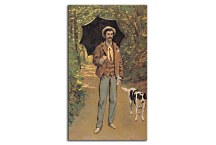 Obraz Monet - Victor Jacquemont Holding a Parasol zs17784