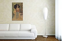 Obraz Monet - Victor Jacquemont Holding a Parasol zs17784