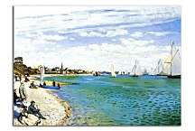 Obraz Monet - Regatta at Sainte-Adresse zs17789