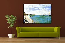 Obraz Monet - Regatta at Sainte-Adresse zs17789