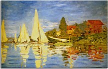 Obraz Monet - Regatta at Argenteuil zs17791