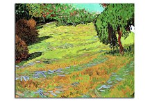 Reprodukcia Van Gogh - Sun Setting over the Seine at Lavacourt zs17817