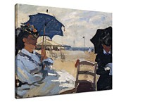 Reprodukcia Monet - The Beach at Trouville zs17818