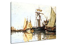 Boats in the Port of Honfleur Reprodukcia Monet - zs17825