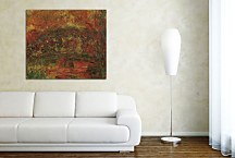 The Japanese Bridge Reprodukcia Monet - zs17827